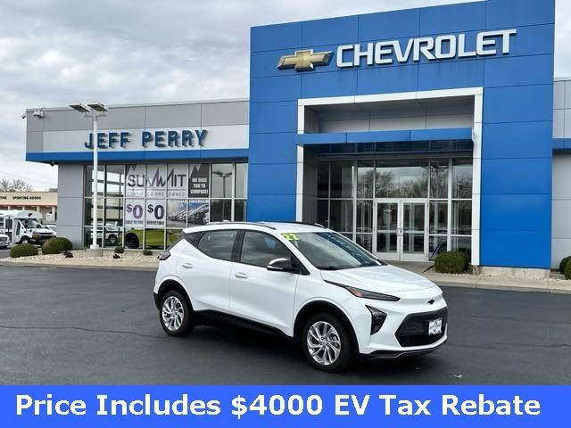 used 2022 Chevrolet Bolt EUV car, priced at $17,906