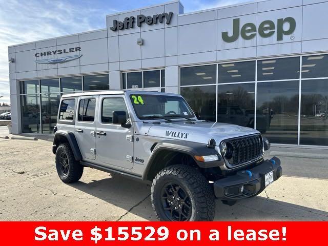 new 2024 Jeep Wrangler 4xe car, priced at $55,481