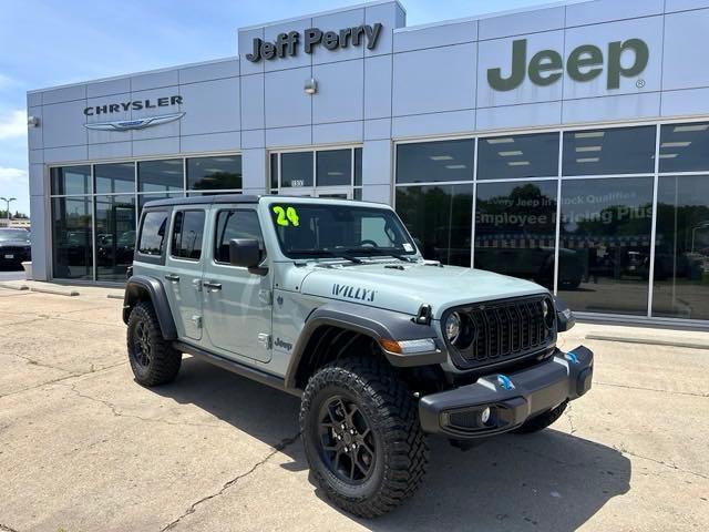 new 2024 Jeep Wrangler 4xe car, priced at $55,544