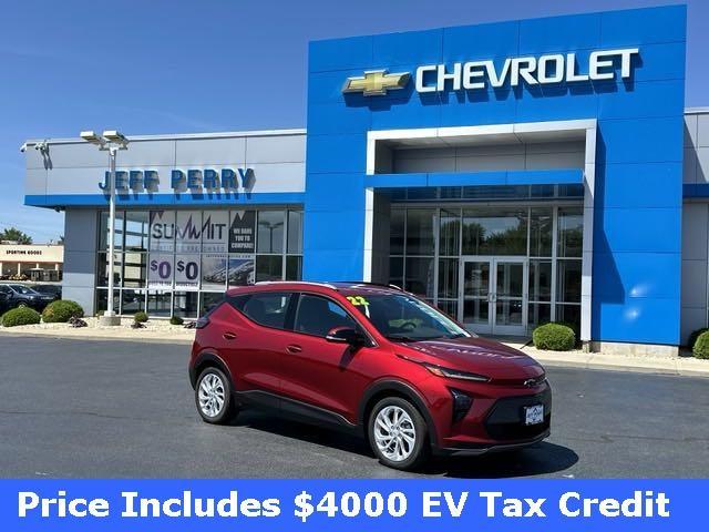 used 2022 Chevrolet Bolt EUV car, priced at $19,499