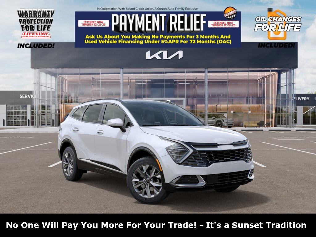 new 2025 Kia Sportage Hybrid car, priced at $40,115