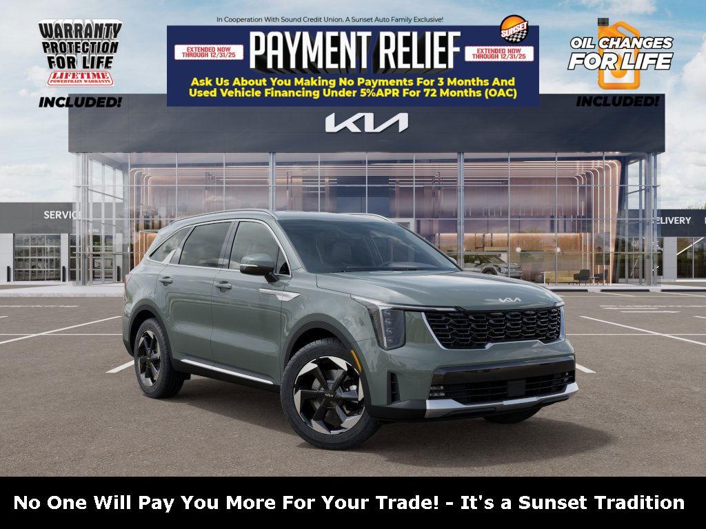 new 2025 Kia Sorento Hybrid car, priced at $42,170