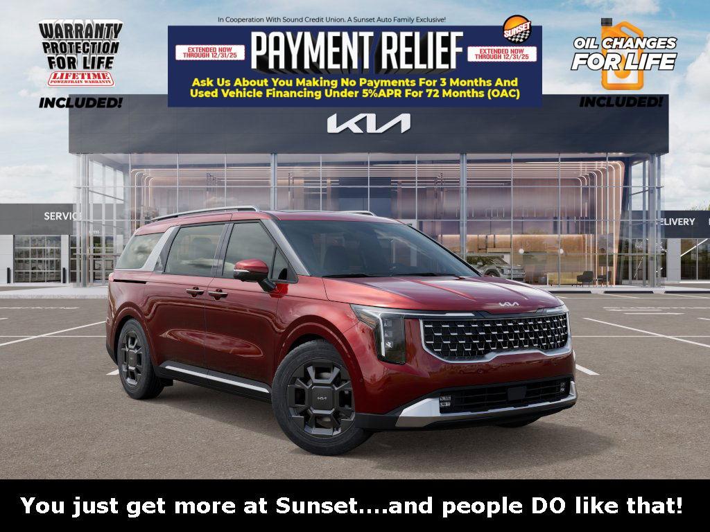 new 2026 Kia Carnival Hybrid car, priced at $50,625