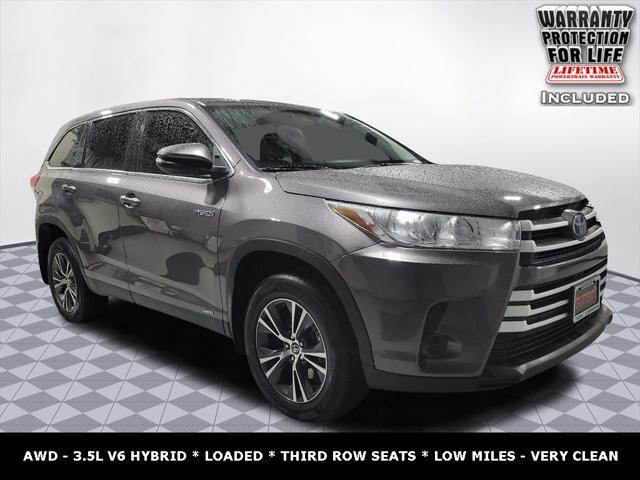 used 2019 Toyota Highlander Hybrid car