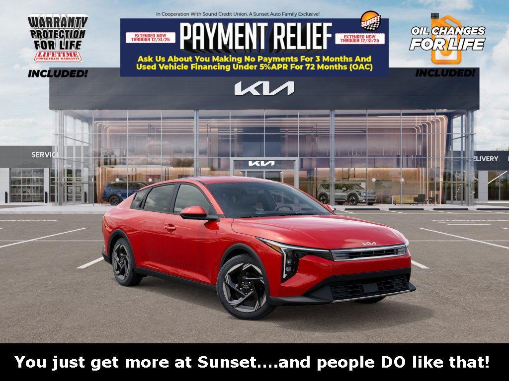 new 2025 Kia K4 car, priced at $25,580