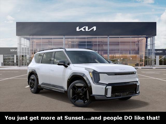 new 2025 Kia EV9 car, priced at $78,855