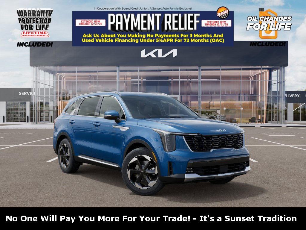 new 2025 Kia Sorento Hybrid car, priced at $42,205