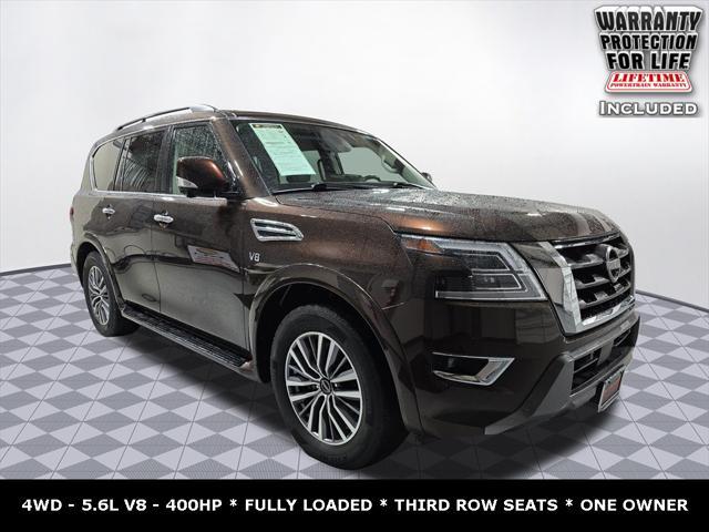 used 2022 Nissan Armada car, priced at $36,999