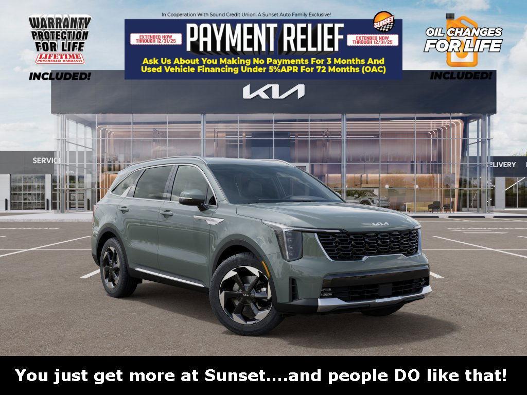 new 2025 Kia Sorento Hybrid car, priced at $42,145