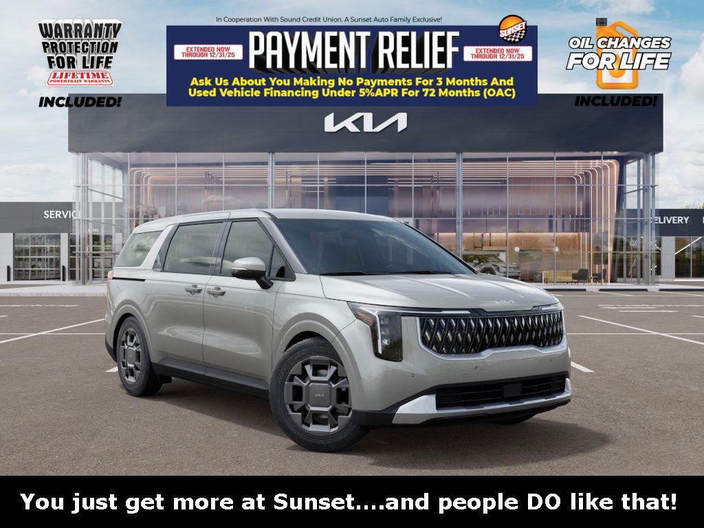 new 2025 Kia Carnival Hybrid car, priced at $45,075