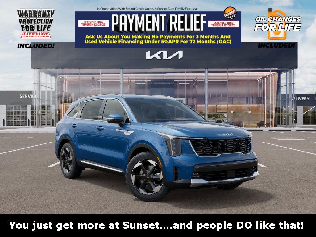new 2025 Kia Sorento Hybrid car, priced at $42,145