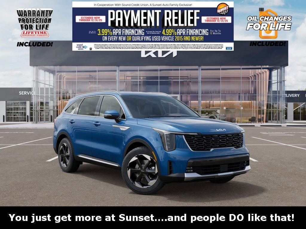 new 2025 Kia Sorento Hybrid car, priced at $42,145