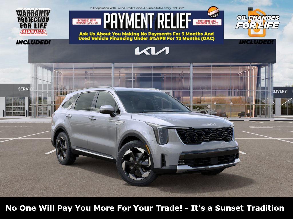 new 2025 Kia Sorento Hybrid car, priced at $43,445