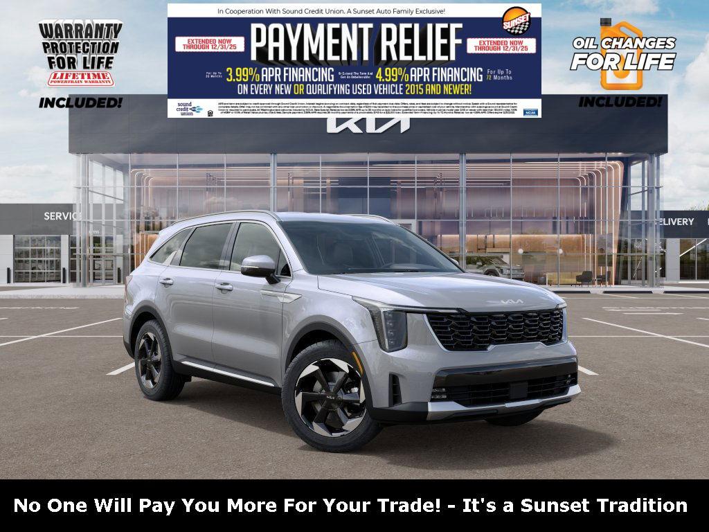 new 2025 Kia Sorento Hybrid car, priced at $43,445