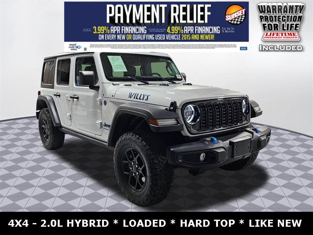used 2024 Jeep Wrangler 4xe car