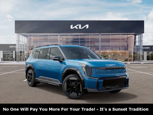 new 2025 Kia EV9 car, priced at $76,810