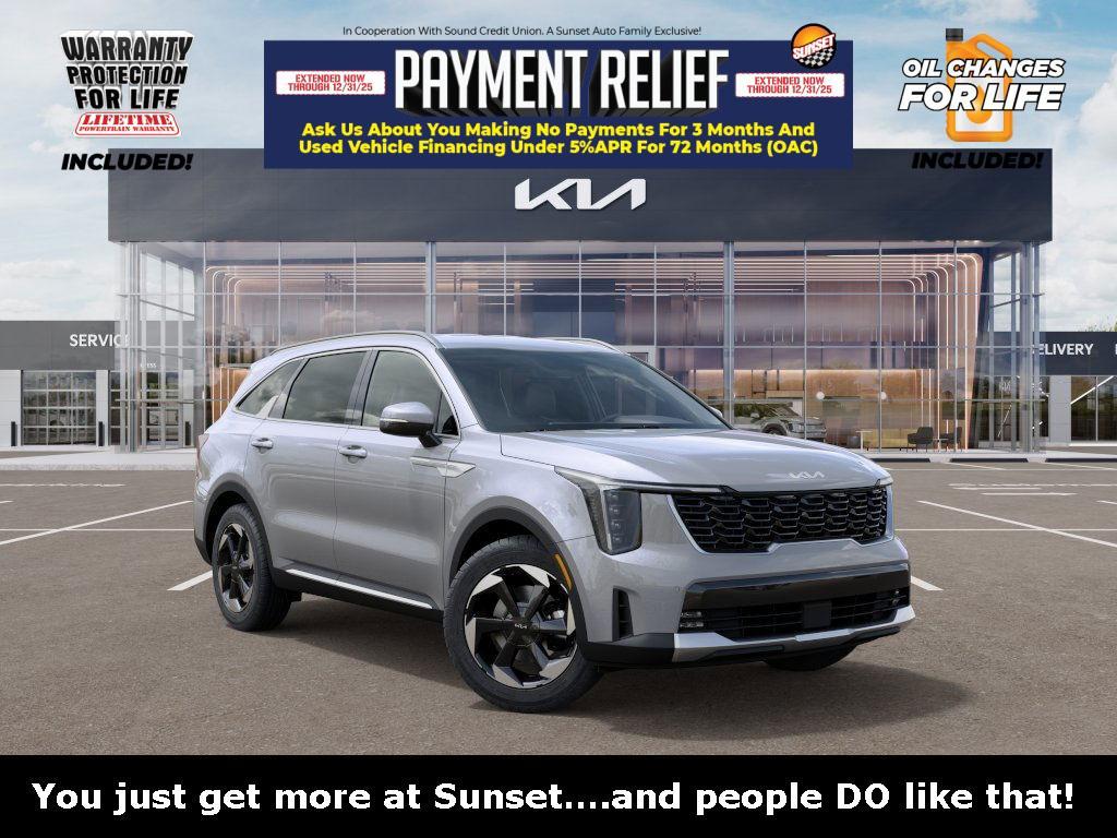 new 2025 Kia Sorento Hybrid car, priced at $42,090
