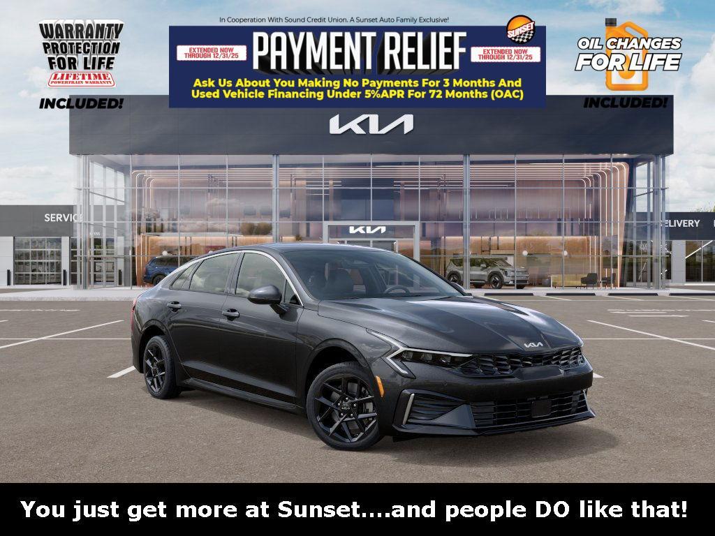 new 2026 Kia K5 car, priced at $28,565