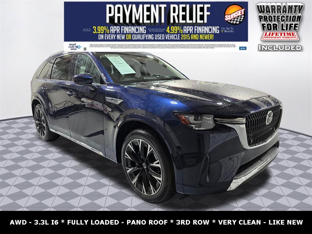used 2024 Mazda CX-90 car, priced at $37,999