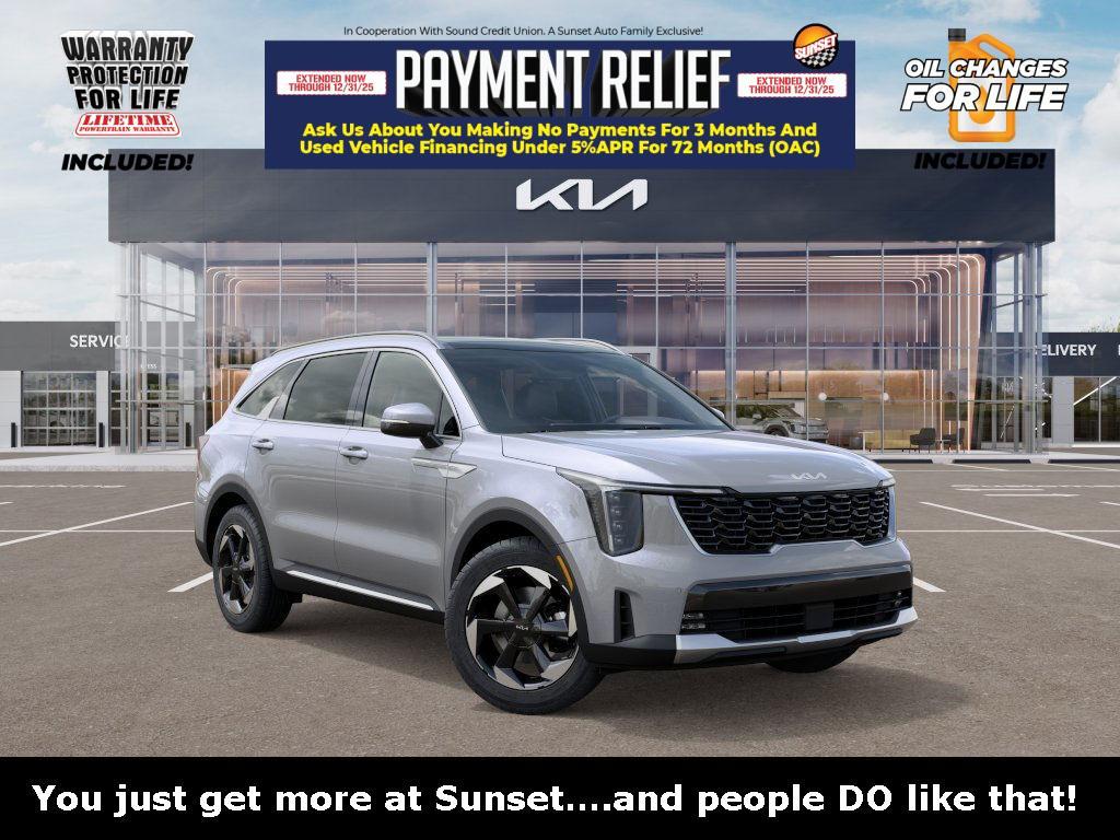 new 2025 Kia Sorento Hybrid car, priced at $43,460