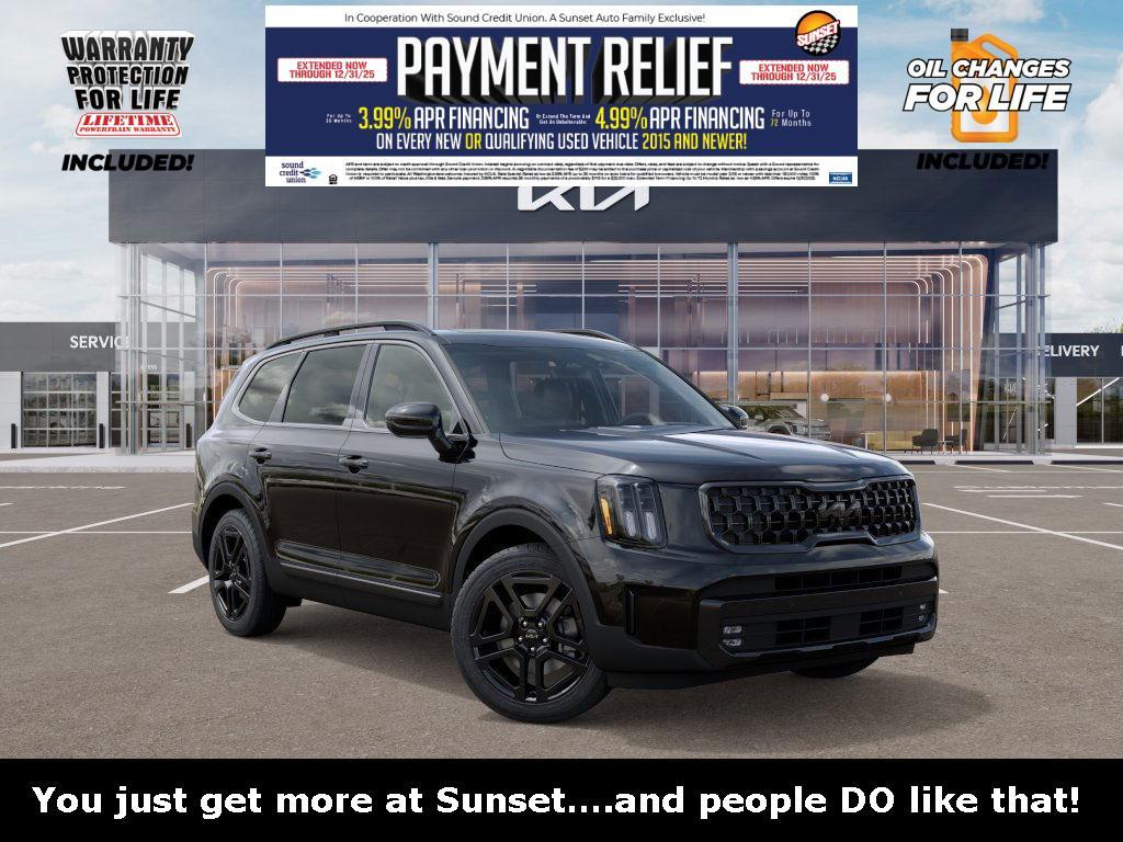 new 2025 Kia Telluride car, priced at $55,215