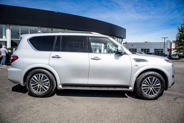 used 2021 Nissan Armada car, priced at $34,999