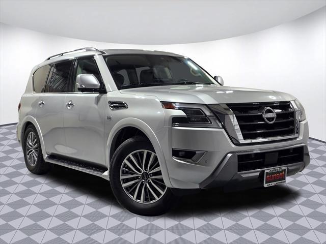 used 2021 Nissan Armada car, priced at $34,999