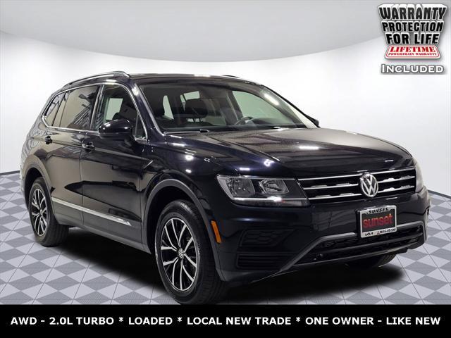 used 2021 Volkswagen Tiguan car, priced at $22,999