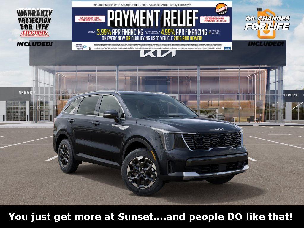 new 2025 Kia Sorento car, priced at $38,530