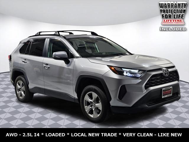 used 2023 Toyota RAV4 car, priced at $34,999