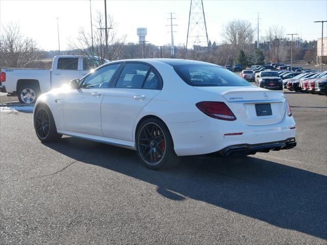 used 2018 Mercedes-Benz AMG E 63 car, priced at $64,999