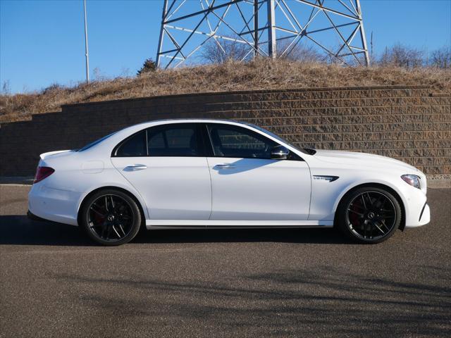 used 2018 Mercedes-Benz AMG E 63 car, priced at $64,999