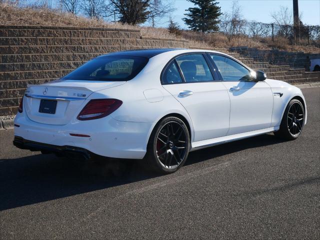 used 2018 Mercedes-Benz AMG E 63 car, priced at $64,999