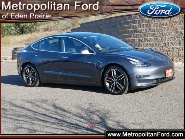 used 2019 Tesla Model 3 car, priced at $28,999