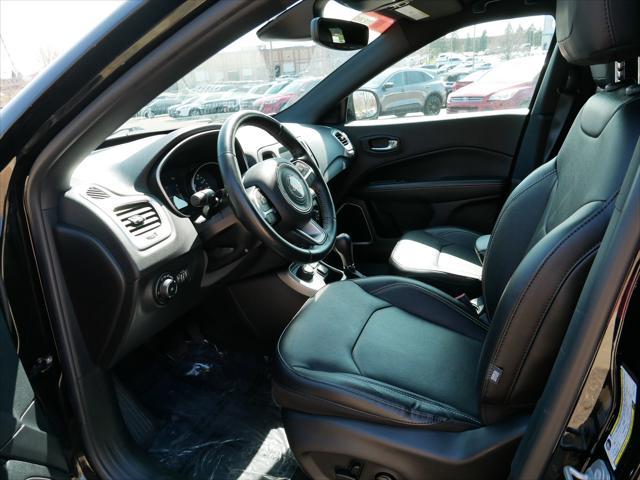 used 2021 Jeep Compass car, priced at $17,499