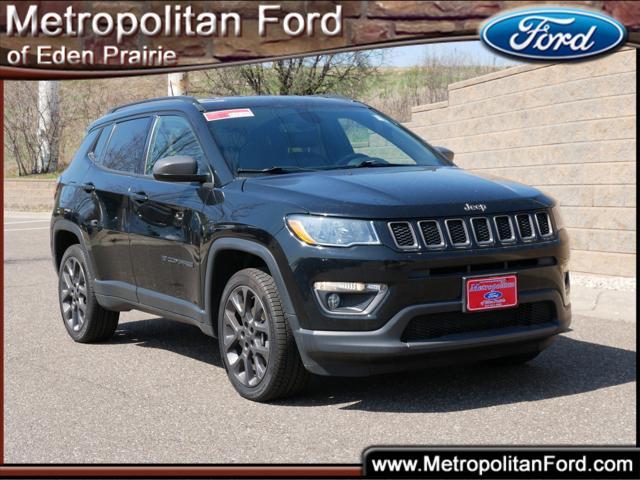 used 2021 Jeep Compass car, priced at $17,499