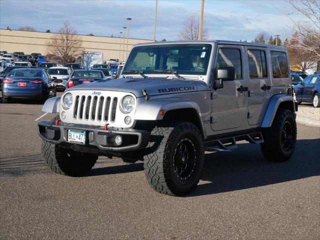 used 2015 Jeep Wrangler Unlimited car, priced at $21,999