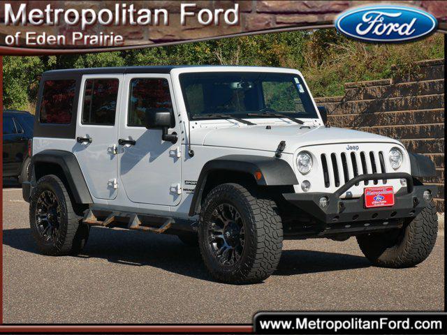 used 2017 Jeep Wrangler Unlimited car, priced at $19,999