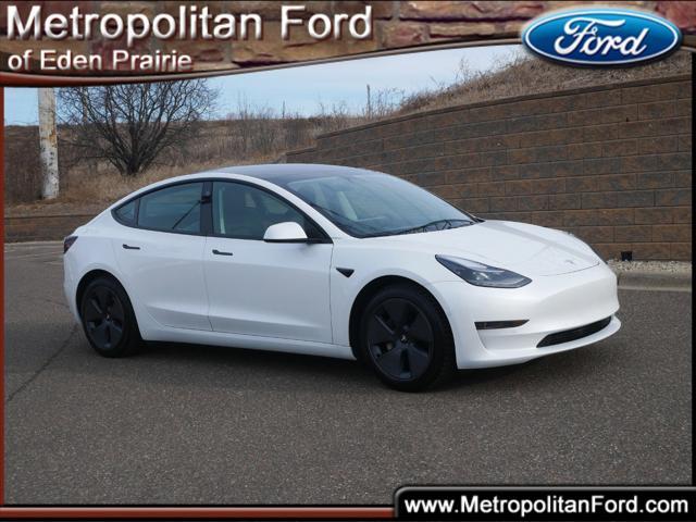 used 2021 Tesla Model 3 car, priced at $22,999