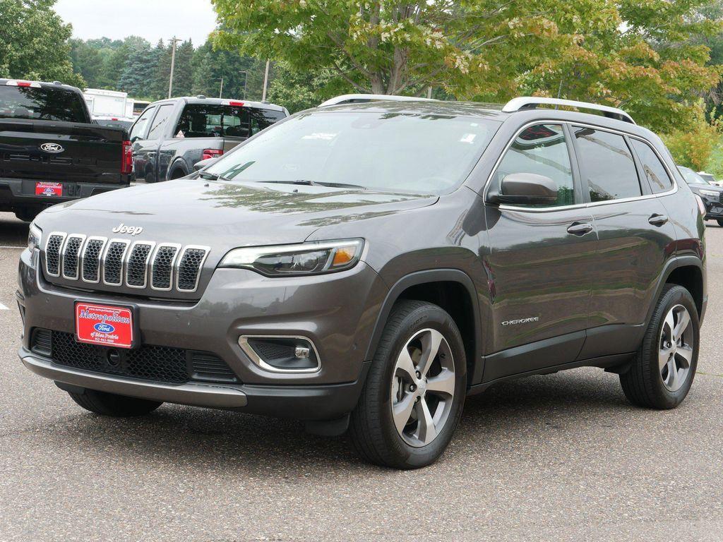 used 2021 Jeep Cherokee car, priced at $23,999