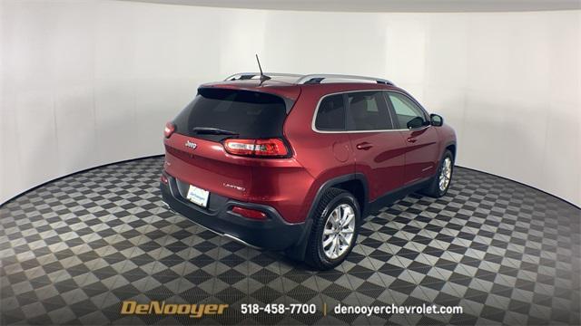 used 2017 Jeep Cherokee car, priced at $14,907