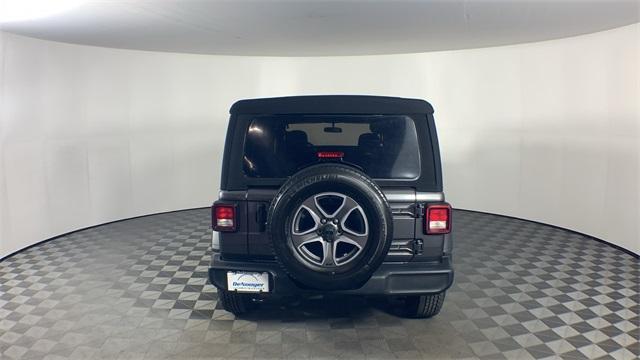 used 2021 Jeep Wrangler Unlimited car, priced at $30,293