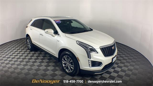 used 2021 Cadillac XT5 car, priced at $30,500