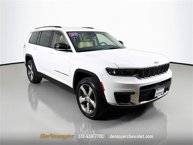 used 2021 Jeep Grand Cherokee L car, priced at $30,075