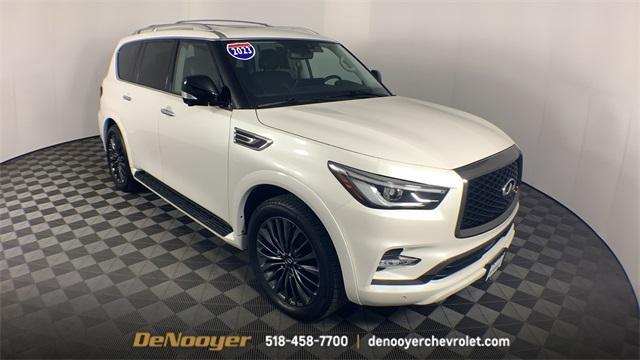 used 2023 INFINITI QX80 car, priced at $49,776