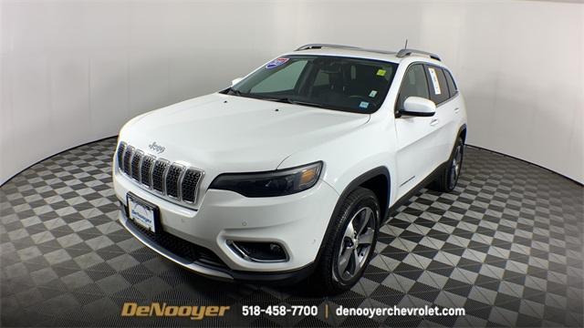 used 2021 Jeep Cherokee car, priced at $25,837