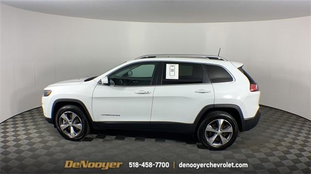 used 2021 Jeep Cherokee car, priced at $25,837