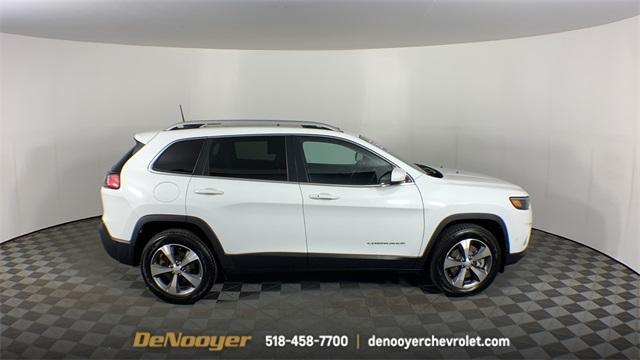 used 2021 Jeep Cherokee car, priced at $25,837