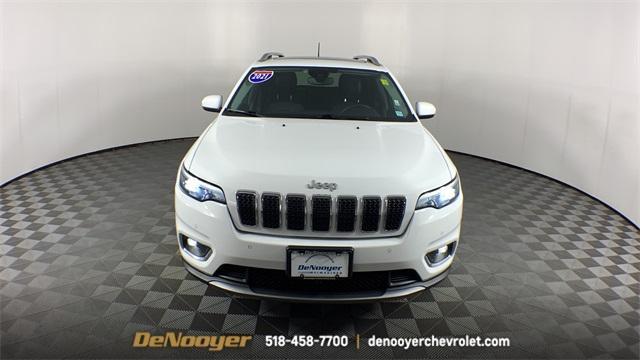 used 2021 Jeep Cherokee car, priced at $25,837