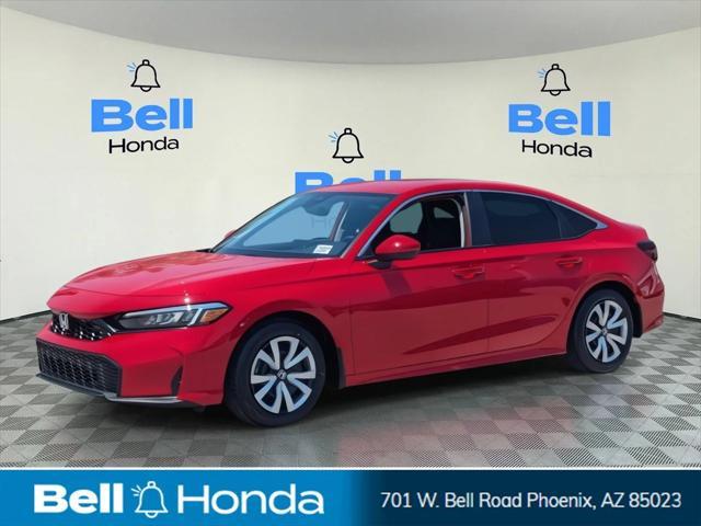 new 2025 Honda Civic car, priced at $24,614